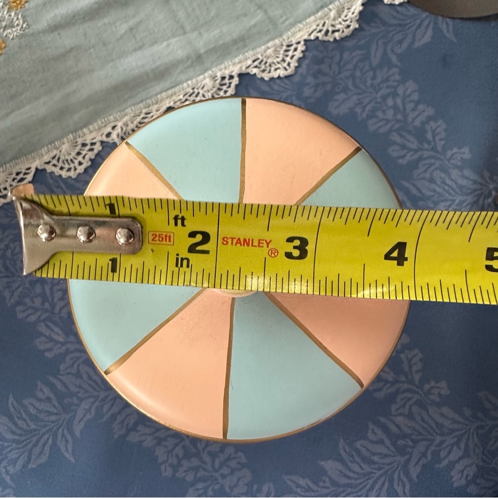 Whimsical Pastel Wood Carousel Decor - Picture 3 of 5